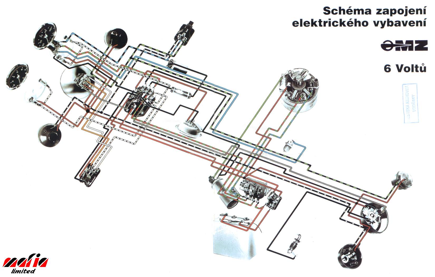 Schaltplan Etz 250 - Wiring Diagram